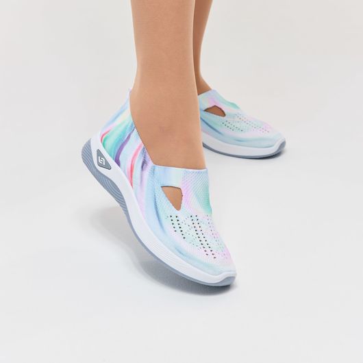 Слипоны Грейс, бабочки голубые, Цвет: Бабочки голубые, Размер обуви : 40, изображение 7